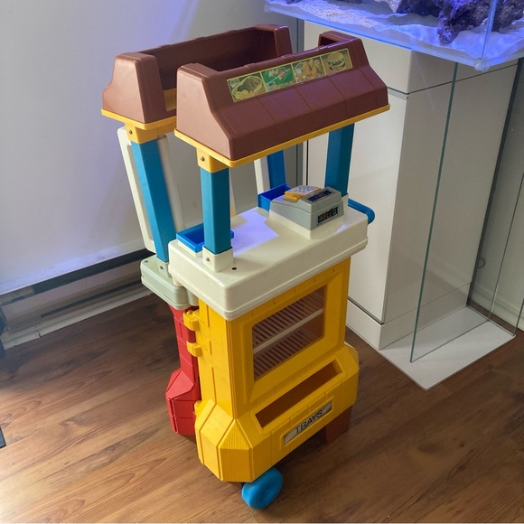 RARE Vintage McDonald’s Drive thru kids Playset Fisherprice Fun with Food - Picture 5 of 16